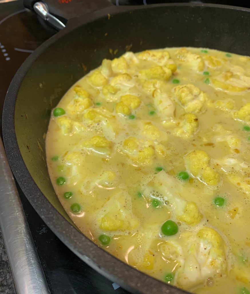 Curry de Coliflor